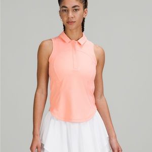 Quick-Drying Sleeveless Polo Shirt - Size 8